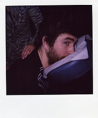 Polaroid of Bobby Worrest at the Soletech HQ