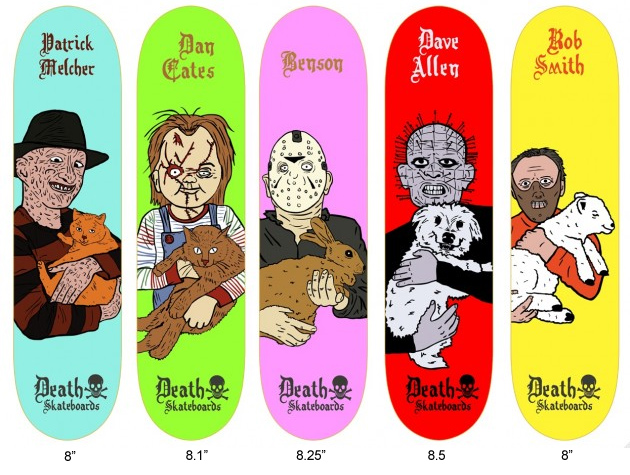 death_skateboards_horror_series_decks