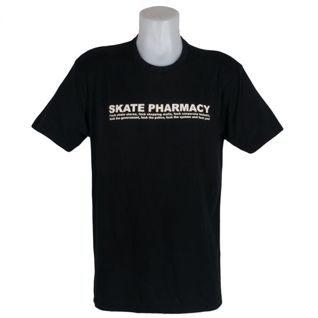 SkatepharmacyXConsolidated_T-Shirt-FuckIt-Black-1