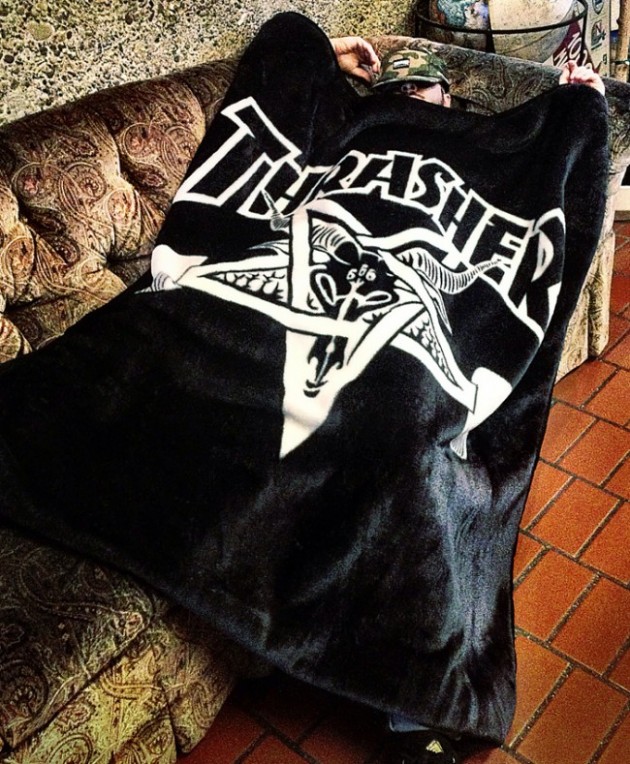 thrasher skategoat_blanket