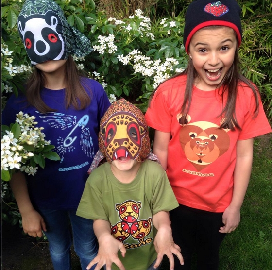 Insane Kids t-shirts and masks